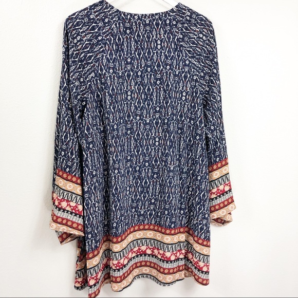 Loveriche | Boho Flowy Print Mini Dress - Picture 7 of 8